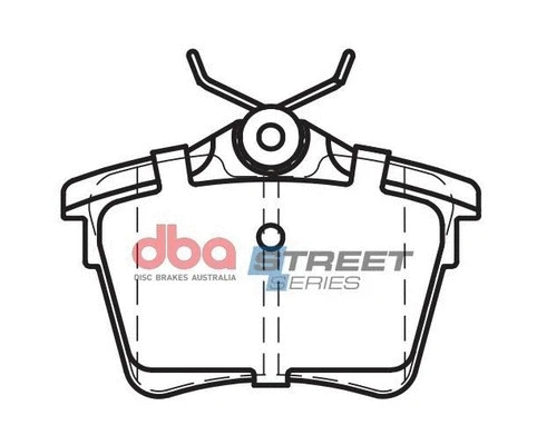 Brake Pad Set, disc brake (DB2033SS)