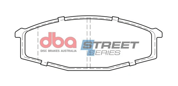 Brake Pad Set, disc brake (DB321SS)