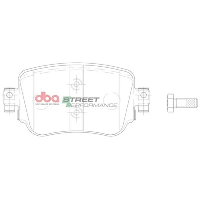 High Performance Brake Pad Set (DB15009SP)
