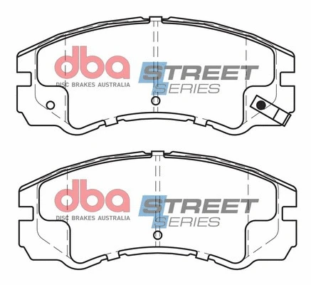 Brake Pad Set, disc brake (DB1270SS)