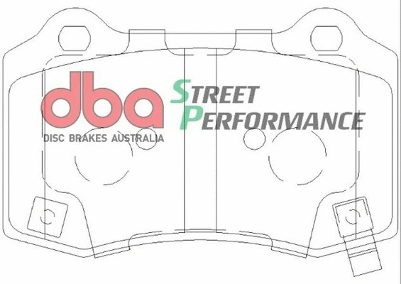 High Performance Brake Pad Set (DB2260SP)