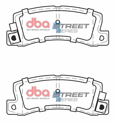 Brake Pad Set, disc brake (DB422SS)