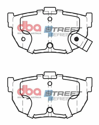 Brake Pad Set, disc brake (DB1166SS)