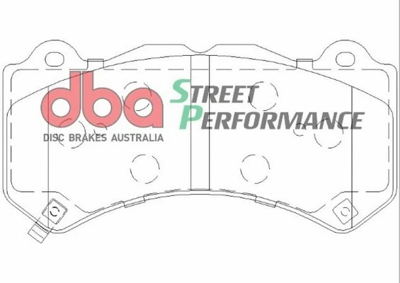 High Performance Brake Pad Set (DB2375SP)