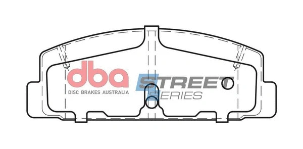 Brake Pad Set, disc brake (DB372SS)