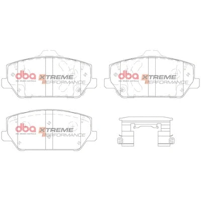 High Performance Brake Pad Set (DB15012XP)