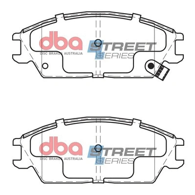 Brake Pad Set, disc brake (DB1252SS)