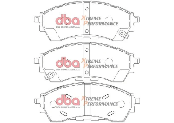 High Performance Brake Pad Set (DB2379XP)