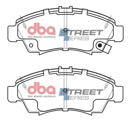 Brake Pad Set, disc brake (DB1262SS)