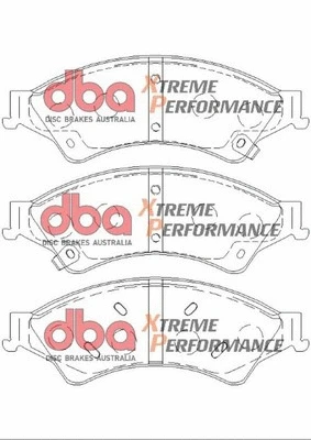 High Performance Brake Pad Set (DB2074XP)