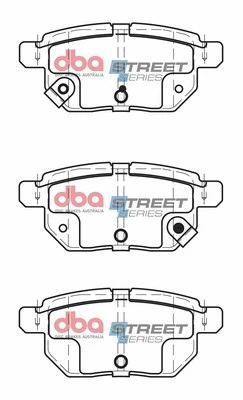 Brake Pad Set, disc brake (DB1786SS)