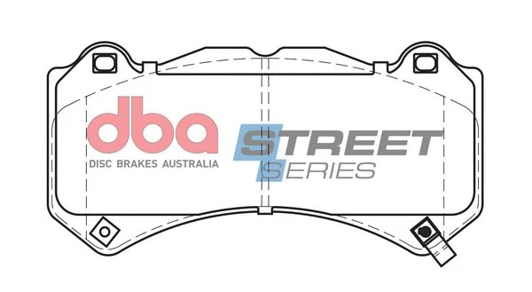 Brake Pad Set, disc brake (DB2375SS)