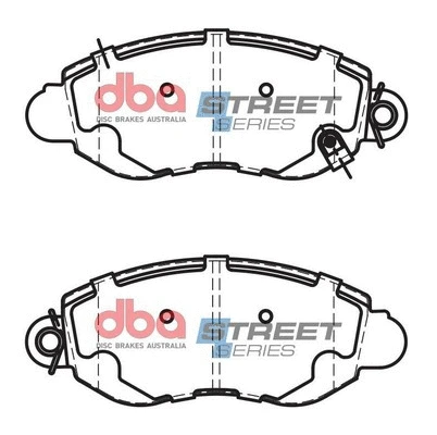 Brake Pad Set, disc brake (DB1436SS)
