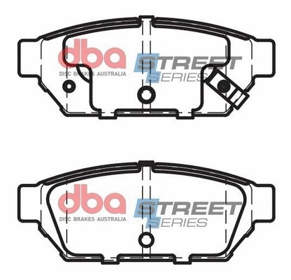 Brake Pad Set, disc brake (DB1278SS)