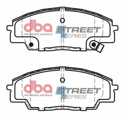 Brake Pad Set, disc brake (DB1452SS)