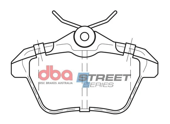 Brake Pad Set, disc brake (DB2038SS)
