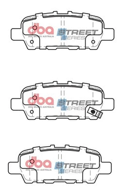 Brake Pad Set, disc brake (DB2340SSEV)