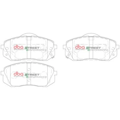 High Performance Brake Pad Set (DB2174SP)