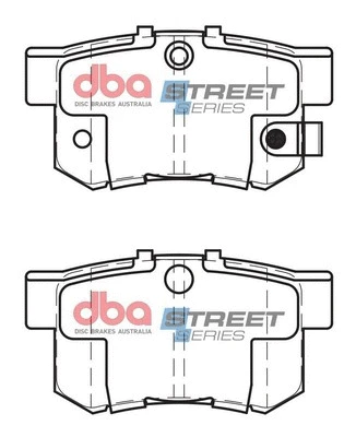 Brake Pad Set, disc brake (DB1265SS)