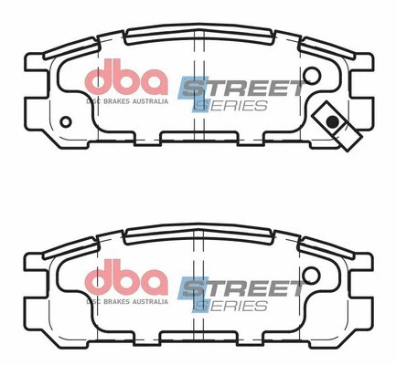 Brake Pad Set, disc brake (DB1186SS)