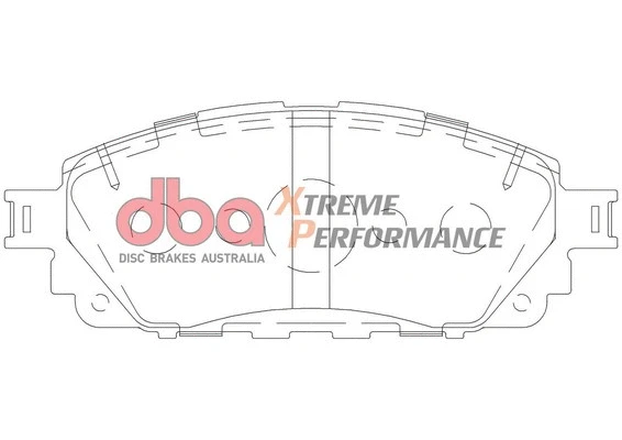 High Performance Brake Pad Set (DB2396XP)