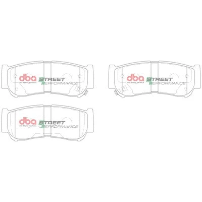 High Performance Brake Pad Set (DB2035SP)