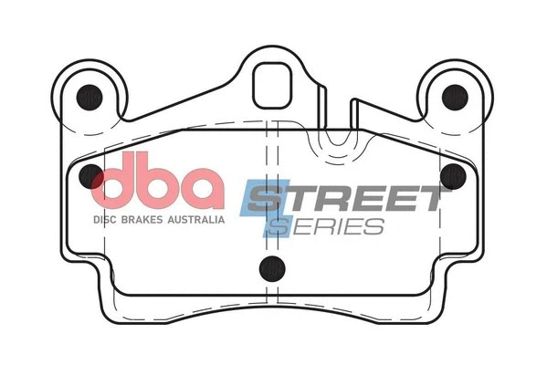Brake Pad Set, disc brake (DB1677SS)