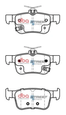 Brake Pad Set, disc brake (DB2429SS)