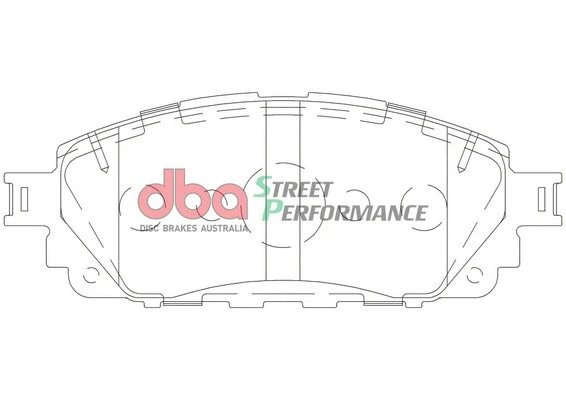 High Performance Brake Pad Set (DB2396SP)
