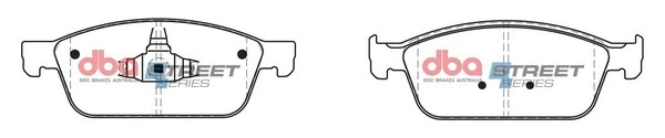 Brake Pad Set, disc brake (DB2353SS)