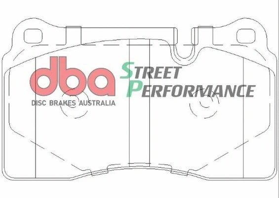High Performance Brake Pad Set (DB2073SP)
