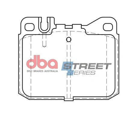 Brake Pad Set, disc brake (DB143SS)