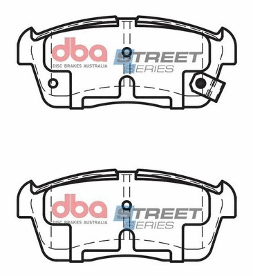 Brake Pad Set, disc brake (DB1768SS)