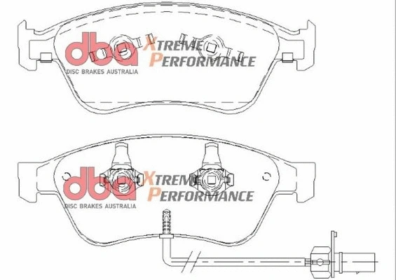 High Performance Brake Pad Set (DB2202XP)