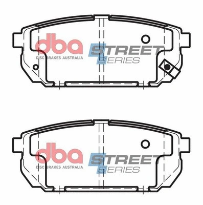 Brake Pad Set, disc brake (DB1816SS)