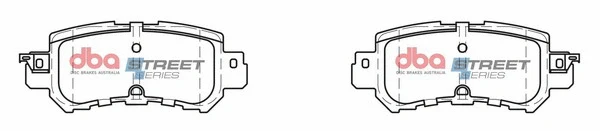 Brake Pad Set, disc brake (DB2227SS)