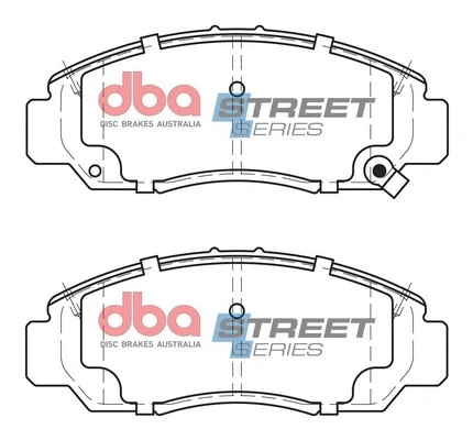 Brake Pad Set, disc brake (DB1515SS)