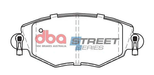 Brake Pad Set, disc brake (DB1479SS)