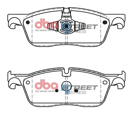 Brake Pad Set, disc brake (DB15058SS)