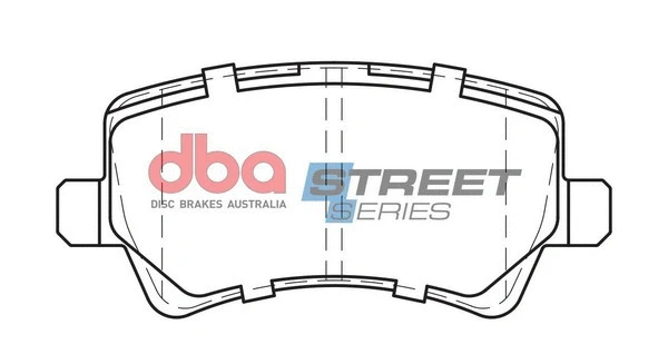 Brake Pad Set, disc brake (DB2234SS)