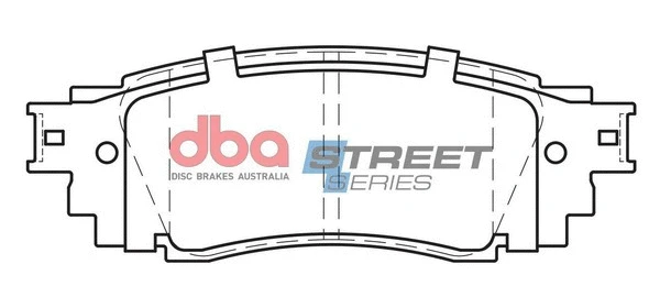 Brake Pad Set, disc brake (DB2469SS)