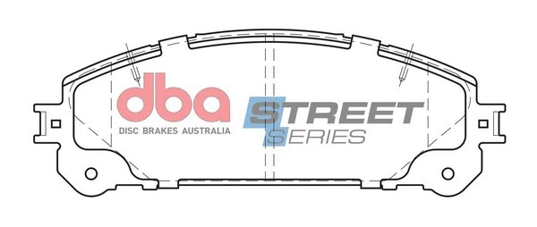 Brake Pad Set, disc brake (DB2004SSEV)