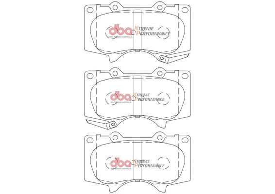 High Performance Brake Pad Set (DB2380XP)
