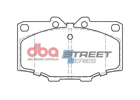 Brake Pad Set, disc brake (DB288SS)