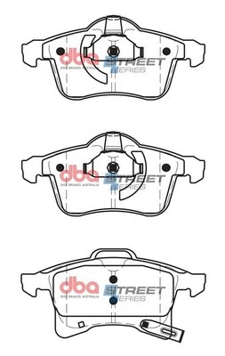 Brake Pad Set, disc brake (DB1808SS)