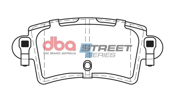 Brake Pad Set, disc brake (DB1964SS)