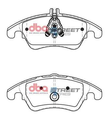 Brake Pad Set, disc brake (DB2183SS)