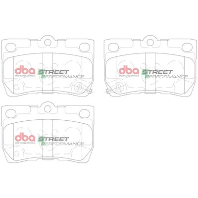 High Performance Brake Pad Set (DB1854SP)