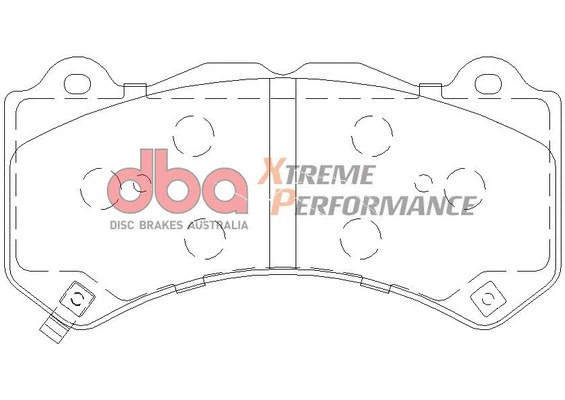 High Performance Brake Pad Set (DB2375XP)