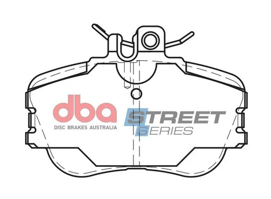Brake Pad Set, disc brake (DB1295SS)